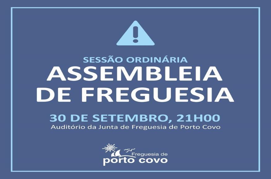 Reuni&atilde;o da Assembleia de Freguesia 