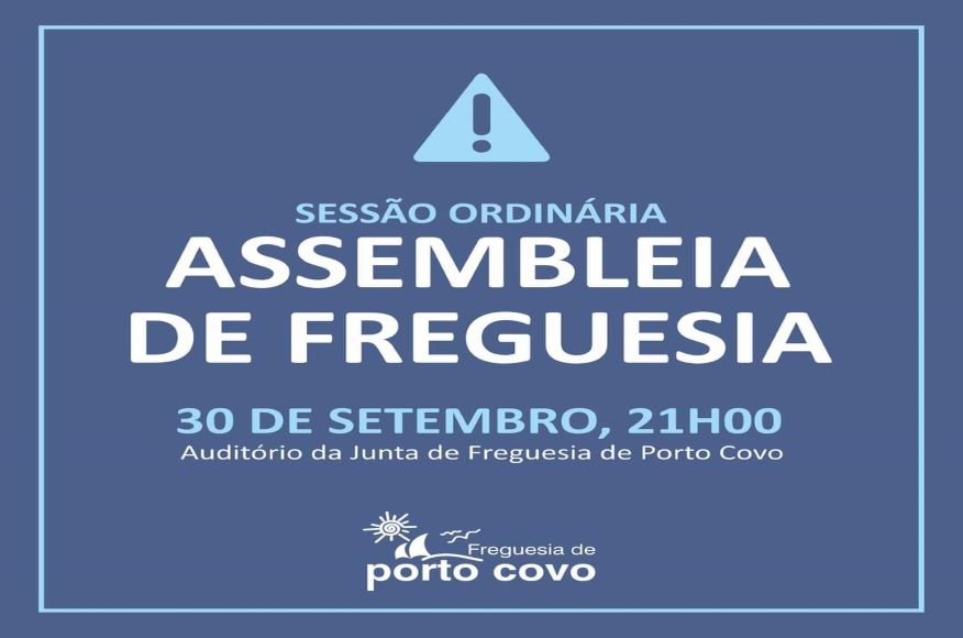 Reunião da Assembleia de Freguesia 