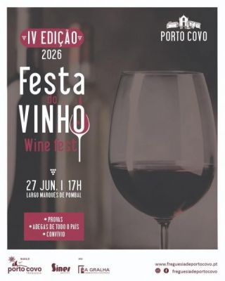 IV Edi&ccedil;&atilde;o da Festa do Vinho 2026