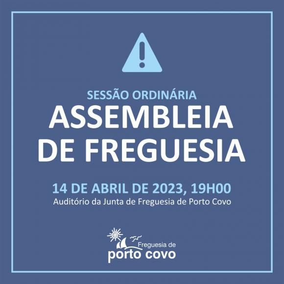 Reuni&atilde;o da Assembleia de Freguesia