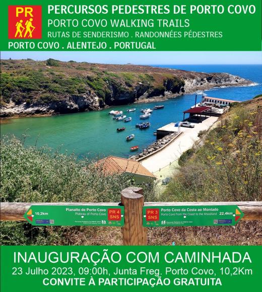 Inauguração dos Percursos Pedestres de Porto Covo | 23 de julho de 2023 | 