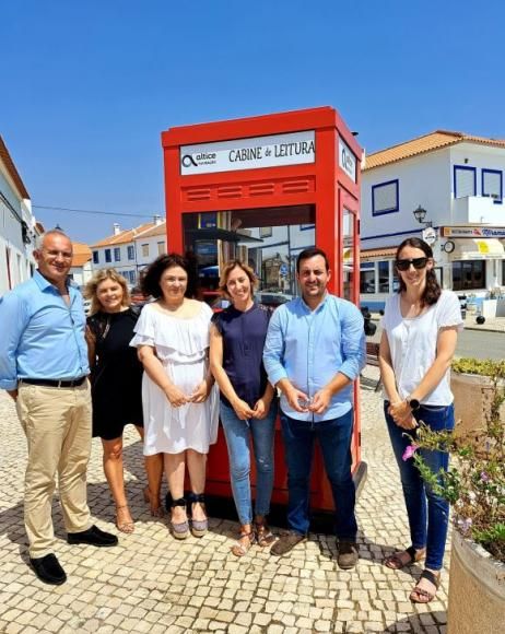 Inaugura&ccedil;&atilde;o da Cabine de leitura